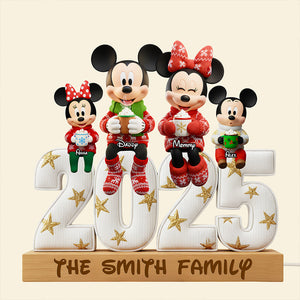Sweet Family Christmas Light Box Personalized Gifts For Family 06PGDT041125