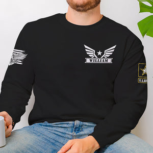 Faithful Warrior 3D Shirt – Personalized Gifts For Veteran 04huqn180725