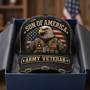 Son Of America Classic Cap - Personalized Gifts For Veteran 02natn280526