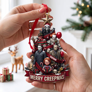 Creepy Crew Halloween Ornament - Personalized Gift For Horror Lovers 01TOTN150826