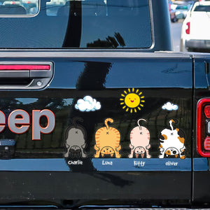 Personalized Gifts For Cat Lover Decal 06ACQN020724-Homacus