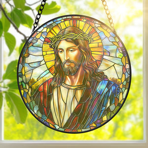 Gifts For Christian Jesus Stained Glass 01huqn060325-Homacus