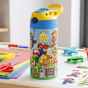 Mushroom Adventure 12oz Colorful Tumbler - Personalized Gifts For Kids 04haqn280726