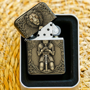 Knight of Faith Lighter – Personalized Gifts For Christians 03naqn040825