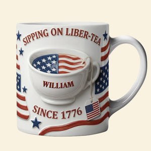 Proud Liber-tea Mug, Personalized Gifts For Tea Lovers 03QHQN280226