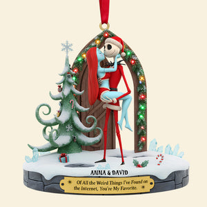 Funny Internet Couple Personalized Gifts For Couple Christmas Ornament 03ohtn131025
