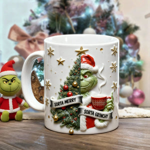 Personalized Annoyed Merry Spirit Mug 05QHLU201125