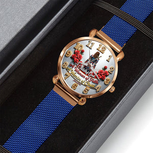 Woman of Faith Mesh Strap Quartz Watch - Personalized Gifts for Christian Women 01huqn280725