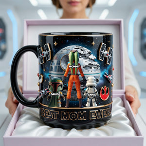 Sci-Fi Hero Mom Coffee Mug - Personalized Gift For Moms 04OHLU110426