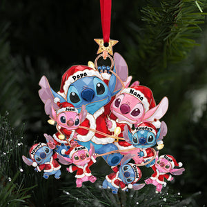 Mischievous Family Tree Ornament - Personalized Gifts For Family 03QHLU220925