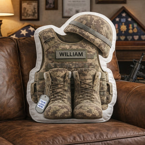 Honoring Heroes Pillow Personalized Gifts for Veterans 09OHLU151125