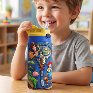 Adventure Friends Colorful Kid Tumbler - Personalized Gifts For Kid 04haqn270726