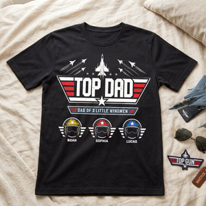 Dad And His Little Pilots Shirt - Personalized Gifts For Dad 01TYTN160526