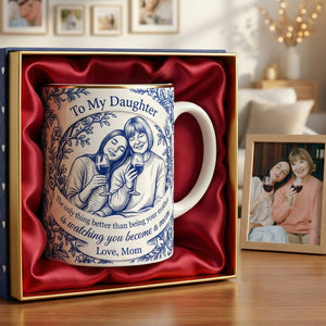 To My Daughter Coffee Mug - Custom Photos Gifts For Mother's Day 05NAQN310326-Homacus