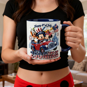 Celebrate USA’s 250th Anniversary Coffee Accent Mug- Personalized Gifts For Patriots 01PALU230226-Homacus