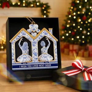 Long-distance Friendship Acrylic Ornament - Personalized Gifts For Bestie 01qhqn301025