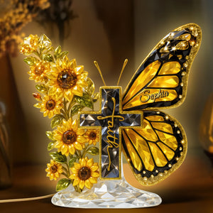 Faith Cross Acrylic Light Box - Personalized Gifts For Christians 05huqn051225