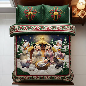 Christmas Faith Quilt Bed Set - Personalized Gifts 11PALU141125