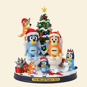 Personalized Christmas Gifts For Family Acrylic Plaque 03natn190925