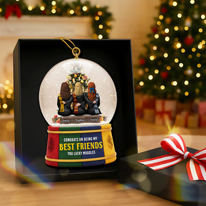 Magical Friendship Christmas Ornament - Personalized Gifts For Friends 01toqn091025