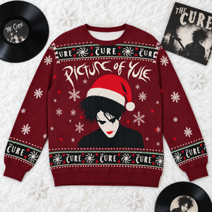 The Cure Picture Of Yule Ugly Sweater - Personalized Christmas Gifts For Music Lovers 04qhqn141026