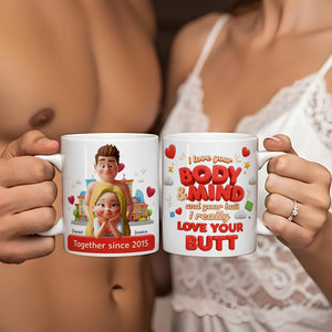 Spicy Couple Coffee Mug - Personalized Gifts For Couples 02TGLU250625
