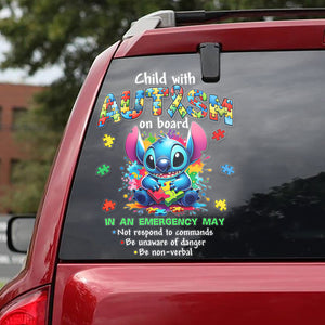 Gifts For Autism Awareness Car Decal-Homacus