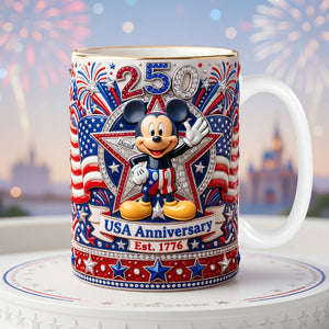 250th Anniversary USA Coffee Mug - Personalized Gifts For Patriots 01paqn220526