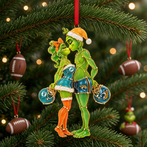 Furry Mischief Couple Acrylic Ornament - Personalized Christmas Gifts For Playful Sporty Couple 03hulu221026