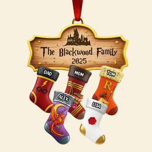 Christmas Stockings Ornament Personalized Gifts For Family 03HUDT251025