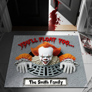 Horror Sewer Halloween Doormat - Personalized Gifts For Movie Fans 02OHLU150825