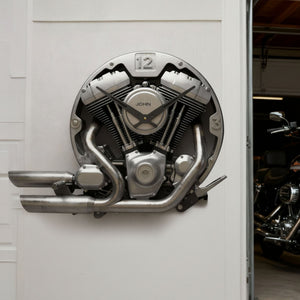 Engine Acrylic Hanging Wall Clock - Personalized Gifts For Speed Lovers 03hylu221225