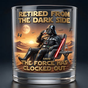 Retirement Round Glass - Personalized Retirement Gifts 03tydt110626