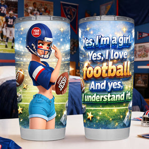 Cheer Energy Girl Tumbler - Personalized Gift For Sport Lovers 04HULU130126