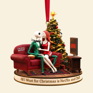 Personalized Gifts For Couple Christmas Ornament 04pgtn231025