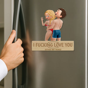 Have Fun Couple Fridge Magnet – Personalized Gifts for Couples 05qhqn271125