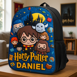 Mystic Spells Academy Backpack - Personalized Gifts For Kids School Bag 01HULU060825