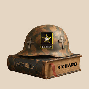 Christian Soldier Acrylic Plaque – Personalized Gifts For Veteran 06toqn230725