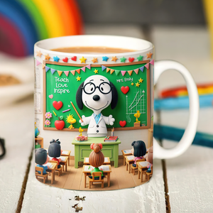 Teacher Coffee Mug - Personalized Gifts For Teacher 06HUPU170725