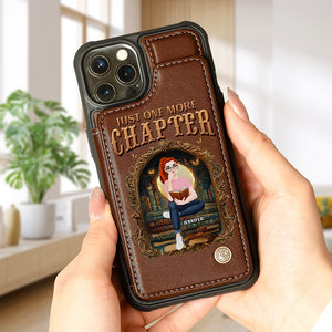 Personalized Gifts For Book Lovers Leather Flip Wallet Phone Case 05tgqn210225pa - Phone Case - GoDuckee