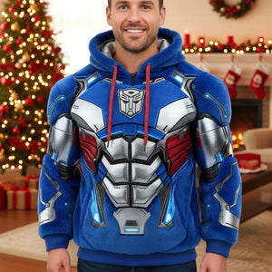 Cyber Armor 3D Hoodie - Christmas Gifts 03HYQN111125