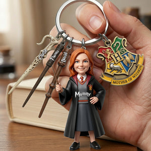 Fantastic Mom Acrylic Tag Keychain - Custom Photo Gifts For Moms 04nalu310326