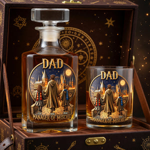 Manager Of Kid Decanter Set - Personalized Gifts For Dad 01paqn190526