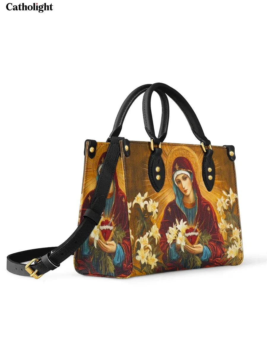Catholight The Lily Of Purity Leather Bag