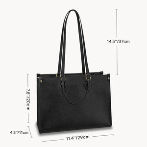 She Works Willingly With Her Hands - Personalized Leather Bag - Gift For Nurse - Leather Bag - GoDuckee