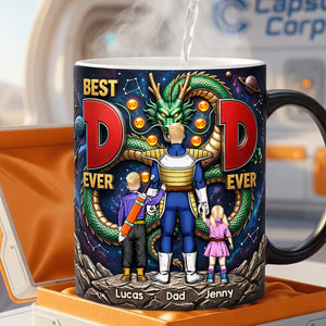 Cosmic Aura Dad Magic Ceramic Coffee Mug - Personalized Gifts For Dad 02HUDT130526
