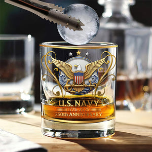 Veteran Whiskey Glass - Personalized Gifts 01NAQN010725