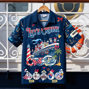 Fun Cruise Squad Hawaiian Shirt, Personalized Gifts For Cruising Squad 03qhqn190326