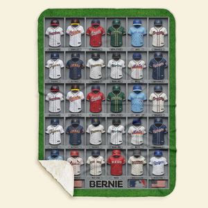 Sport Teams Uniform Blanket - Personalized Gifts For Sport Fans Blanket 04HUDT200326