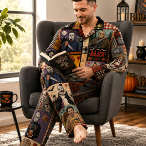 Scary Villain Pajama Set - Personalized Gifts For Halloween 01naqn260826